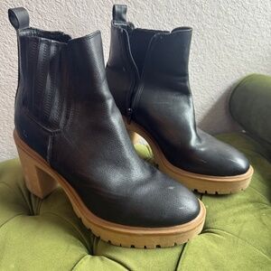 Black Platform Boots